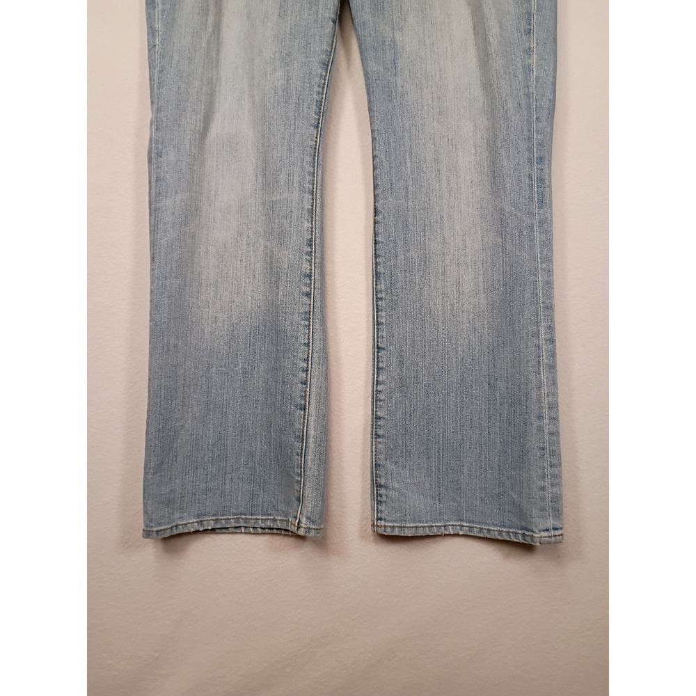 Y2K Casual Old Navy Womens 12 Short Light Wash The Diva Bootcut Stretch Jeans - Picture 9 of 10